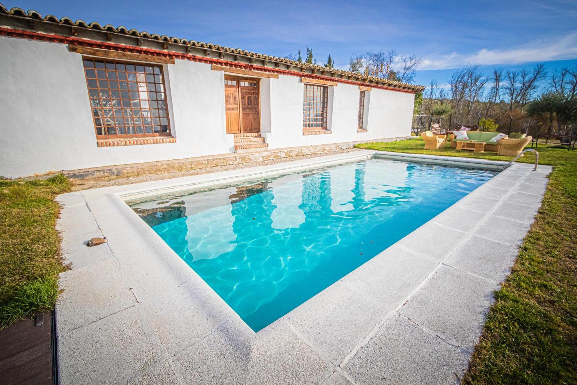 A 30 Min Del Puy De Fou Y Toledo Con Piscina, Bbcoa, Ac, Free Wifi, Jardin, Terraza Con Magnificas Vistas Villa Chozas de Canales Bagian luar foto